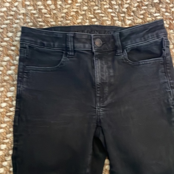 American Eagle Black Jeggings - Picture 3 of 11